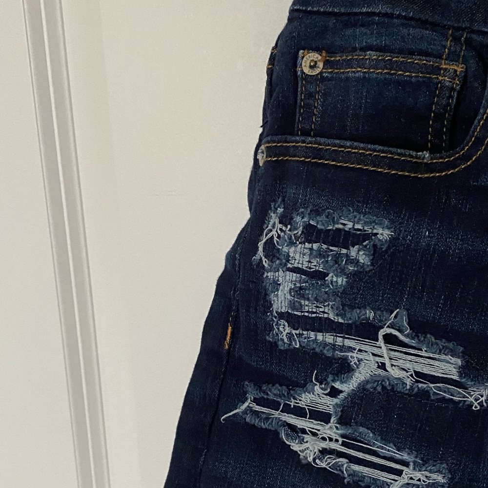 Dark Wash Jean Shorts